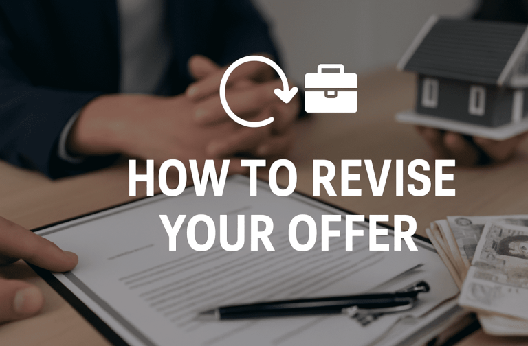 How to revise your offer