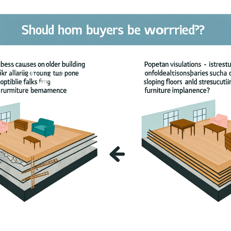 Navigating Sloping Floors in Older Buildings: Risks, Remedies, and Reassurance for Homebuyers