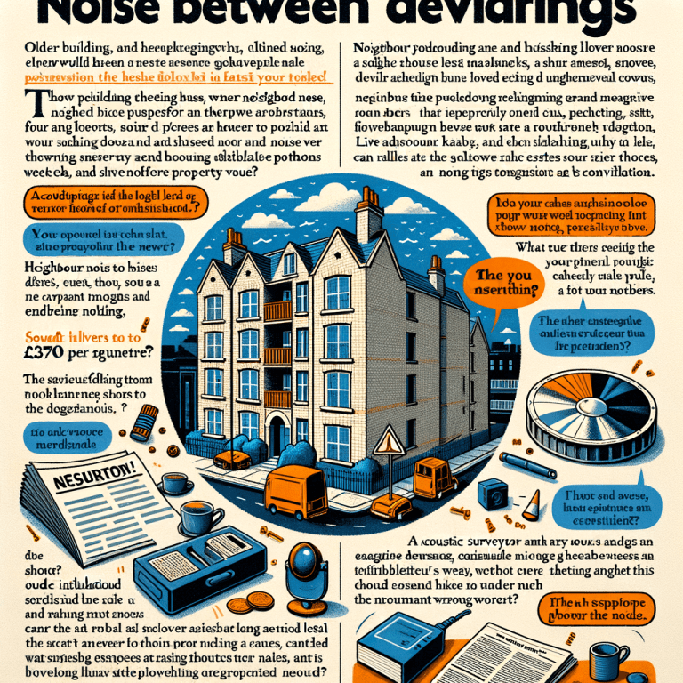 Navigating Noise Between Dwellings: A Comprehensive Guide for UK Home Buyers and Investors