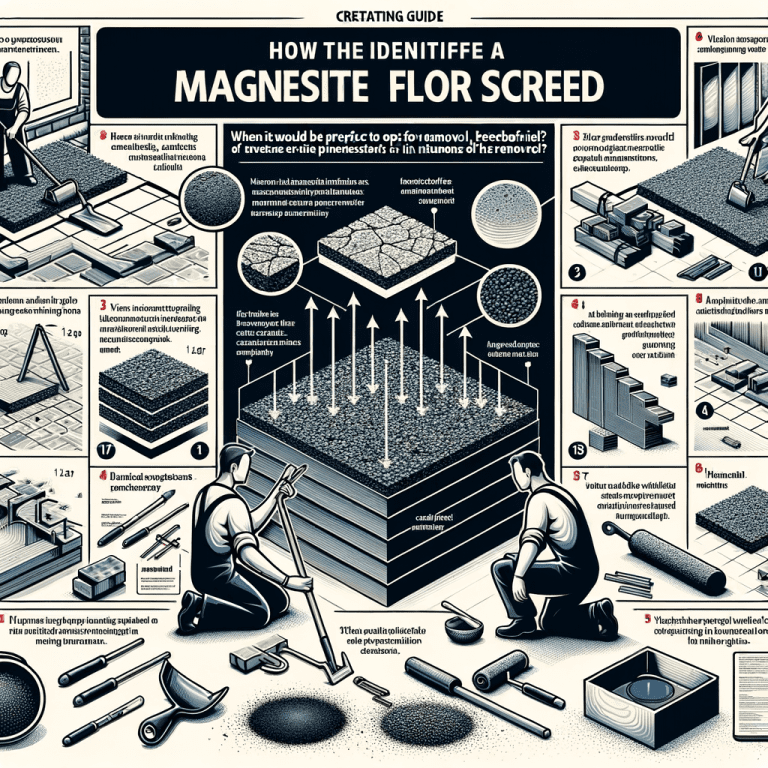 The Ultimate Guide to Magnesite Floor Screed: Identification and Removal