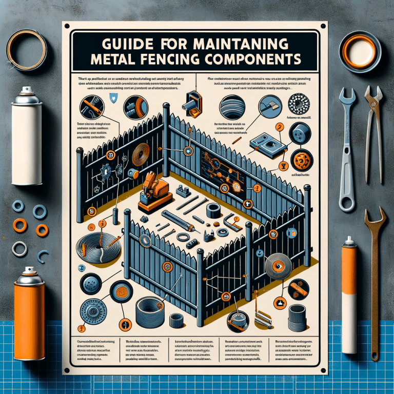 How to Maintain Metal Fencing Components: A Comprehensive Guide for Mild Steel, Cast Iron, and More