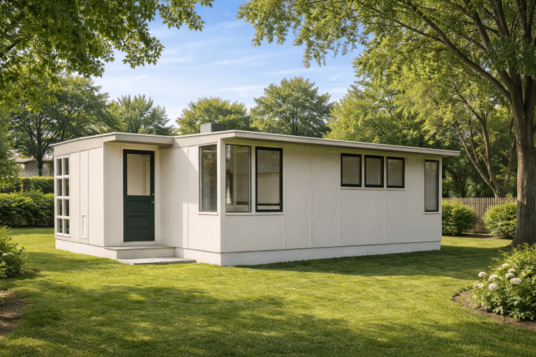 The USA Temporary Bungalow House