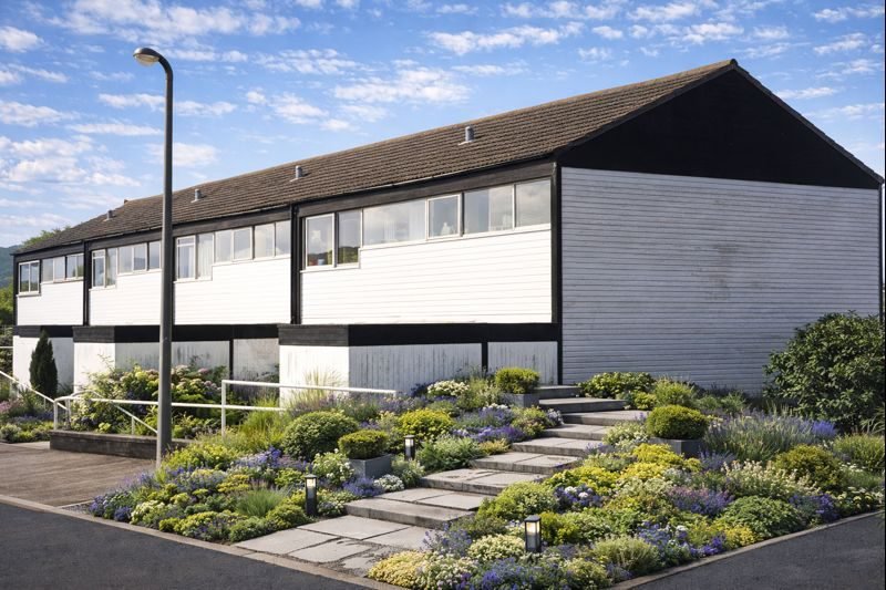 AGB Modular 6 house showing steel-framed modular construction